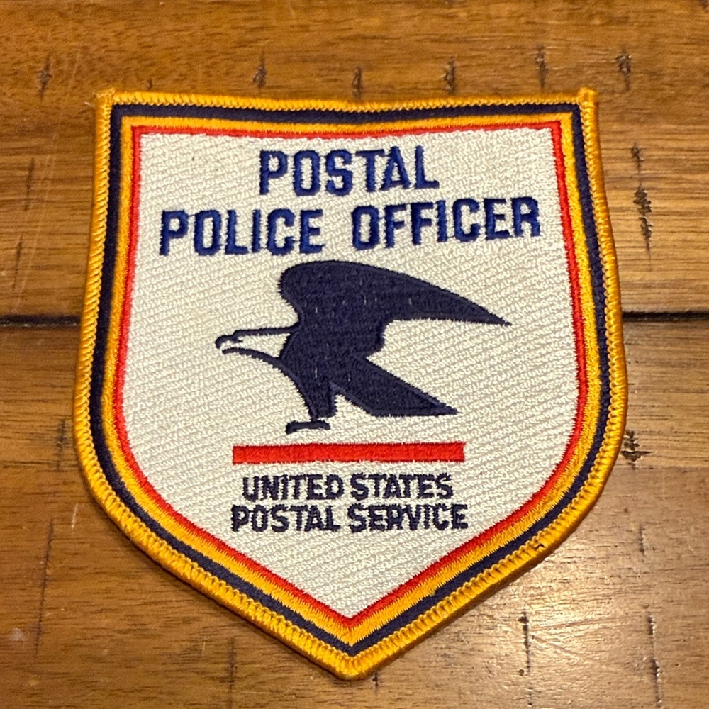 Vintage USPS Postal Police Officer Patch NEW